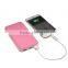  hot slim power charger high speed charge power bank 10000mah