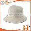 Manufacturer plain white embroidery bucket boonie custom hat