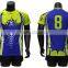 Custom NAVY & gold sports wear / soccer shirt / soccer jersey