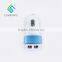 Mini White Car Charger Output 5V 1A 2.1A Portable Dual USB Car Charger