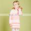 DK0328 dave bella 2016 spring autumn kids striped knit sweater girls cotton knitwear baby girls sweaters children clothes kid cl