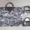 Reusable Shopping Bag Foldable Grocery Bag with Attached Pouch Fabric Shopping Bag