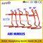 colored set ABS adjustable soccer training hurdle