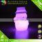 indoor modern battery operated funky table lamps rainbow color cordless USB rechargeable portable luminaire desk for hotel