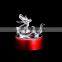 Hot Sale Chinese Zodiac Dragon Crystal Glass Craft Figurine Furniture