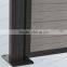 Wood Plastic Fence/Enclosure Wall 1.8m/2.0m/Vault/beam/wpc/wood fence/square pillar