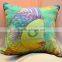 Popular Polychrome Digital Printed Cotton Linen Cushion Cover