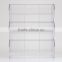 stackable clear plastic pet food storage bin,pet food storage box,acrylic pet food bin with stickers