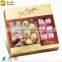 Luxury decorative empty cardboard candy chocolate boxes
