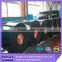 Flame Resistant Conveyor Belt with non-stop, straight-through delivery and truck shipment
