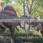 Artificial large jurassic park dinosaur model