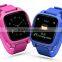 1.4' big color display waterproof 2016 Wrist Watch GPS Tracking Device For Kids free APP