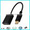 DP mini display port to hdmi adapter cable male to male