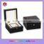 Luxury Black Lacquered A Single Watch Wooden Packaging Gift Box