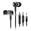 Wallytech Latest Metal PATENTED Earphones with Microphone and Volume Remote for Android and for iPhone
