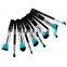private label cosmetics Popular products Custom logo makeup brush set, 10 pcs make up brushes, cheap makeup brush