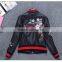 Fashion Brand Real Sheepskin Leather Baseball Uniform Flower Embroidery Jackets