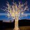 Outdoor Christmas Decorated Led Lights Tree 3d Tree Led Motif Lights