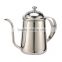 Stainless steel drip coffee pot