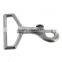 1-1/2" Nickel Matte, Swivel Bolt Snap, Solid Brass, lanyard snap hooks