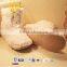 ladies indoor soft sole boot roll up indoor boot
