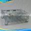 Industry foldable steel wire basket for Warehouse Storage