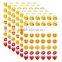 China Factory cartoon emoji sticker Hot selling popular emoji stickers good quality emoji stickers