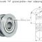 V groove track roller bearing LV204-58ZZ(RV204-58ZZ) guide wheel/guide roller bearing 20X58X25MM LV(RV) roller bearing