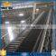 Rubber corrugated sidewall belt conveyor
