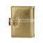 Book Style Portable Glitter PU Leather Card Holder Case
