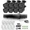 Zmodo QR code scan two-way audio 1080P IP Camera 8CH NVR sPoe System