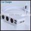 3 Sockets Cigarette Lighter Type-C 4 Ports Mobile Travel Usb Charger