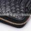 Women Small Wallet Cash Coin Holder Organizers Purse with Zipper, custom RFID blocking card case