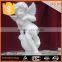 China wholesale grade A hand-craved children angel sculpture