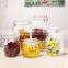 700ml 1000ml 1.5L 2.2L 3L Clear Kitchen Food Storage Airtight Seal Lock Lid Jar/glass Jar With Metal Clip