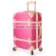 abs mini zipper vintage travel suitcase