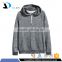 Hot selling white drawstring 100 % cotton new style grey with pocket plain men wholesale lightweight hoodie