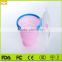 Newly product 600ML Silicone Round collapsible preserving box /lunch box