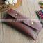 cowhide pencil bag pen bag pen case