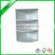 3 tier white MDFwall mounted hanging display for book something