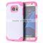 Silicone Case 2 in 1 Armor Shockproof Hybird TPU+PC Hard Back Cover for iPhone6 6s 6Plus 6sPlus Samsung Galaxy s6 s6edge