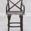 Whited washed solid oak barstool/ counter stool/oak wood stool