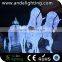Peafowl motif light led animal light