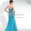 Elegant 2014 the new style tulle design off shoulder sexy beaded mermaid prom dresses