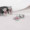 Wholesale Custom Stainless Steel lady design of teddy bear Memorial jewelry set