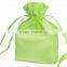 satin set bags Comestic gift set bags with draw string