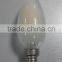 E27 E14 B22 dimmable filament led bulb,2W 4W 6W led filament lamp, dimmable led filament bulb light