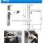 Two/double holes stainless steel 3 way kitchen faucet