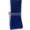Polyester shining satin rosette chair cover ribbon rose for wedding marriage decoration