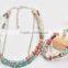 New designs beads jewelry handwork multi-layer mixed color beads sets deluxe bead set